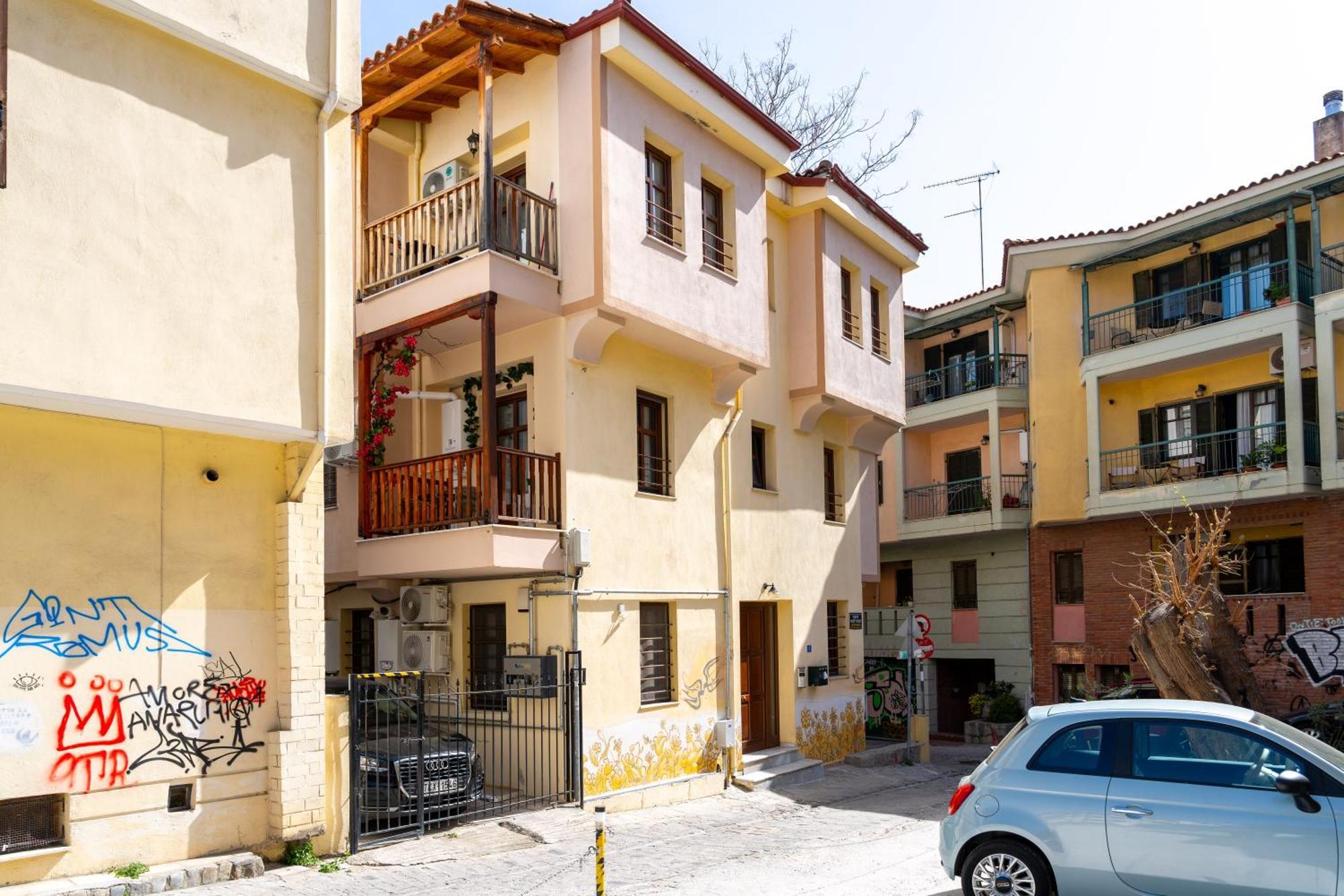 Angels Apartment Free Private Parking 테살로니키 외부 사진